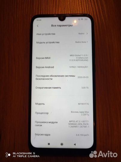 Xiaomi Redmi Note 7, 3/32 ГБ