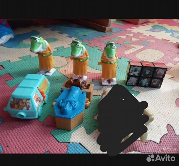 Игрушки из бургер Кинга и Макдональдса