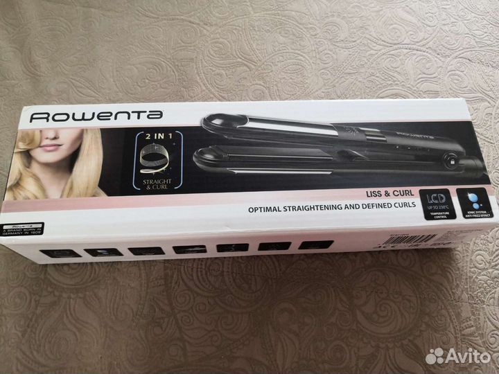 Выпрямитель для волос Rowenta