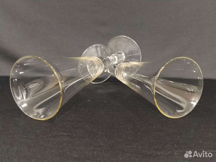 Фужеры для шампанского «Свадебные», СССР