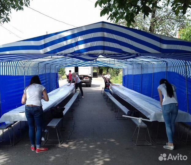 Прокат новых палаток