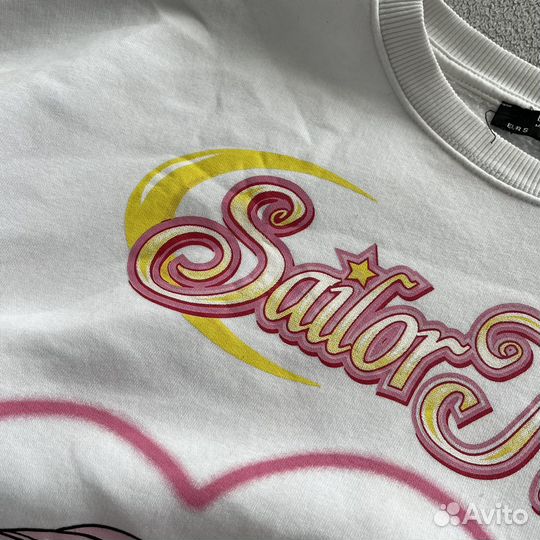 Свитшот Sailor Moon y2k vintage bershka