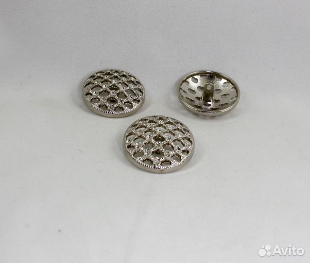Пуговицы металлические М19