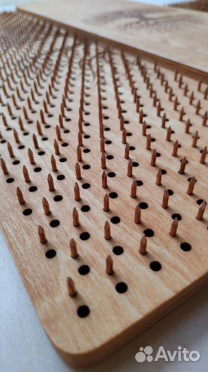 Доски садху для спины с медными гвоздями