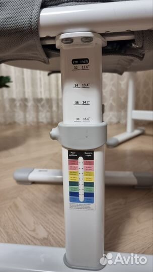 Растущая парта и стул бу