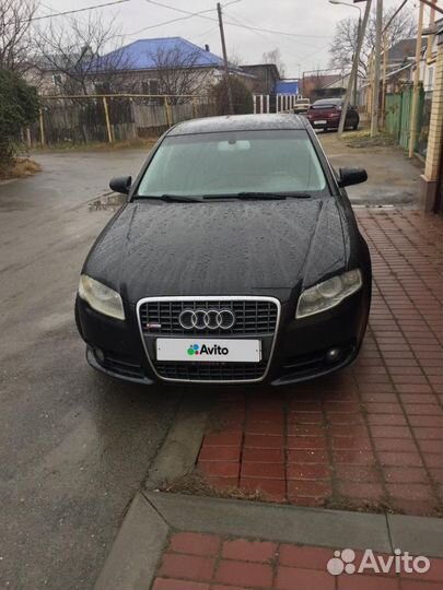 Audi A4 2.0 CVT, 2007, битый, 286 000 км