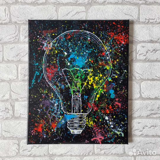 Картина идея акрилом