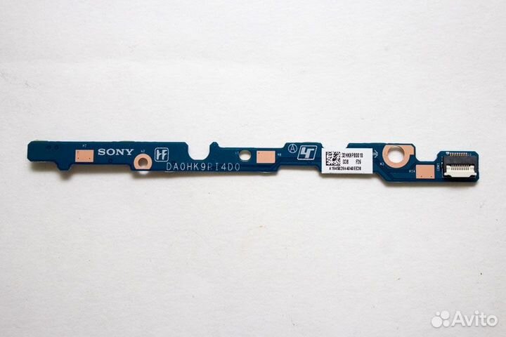 Кнопка вкл. для ноут. Sony SVF152. Отп. в регионы