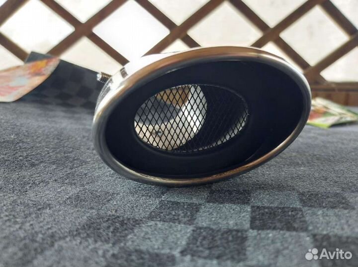 Насадка на глушитель декоративная угловая