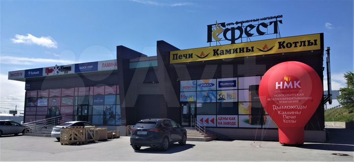 Торговая площадь на потоке, 272 м²