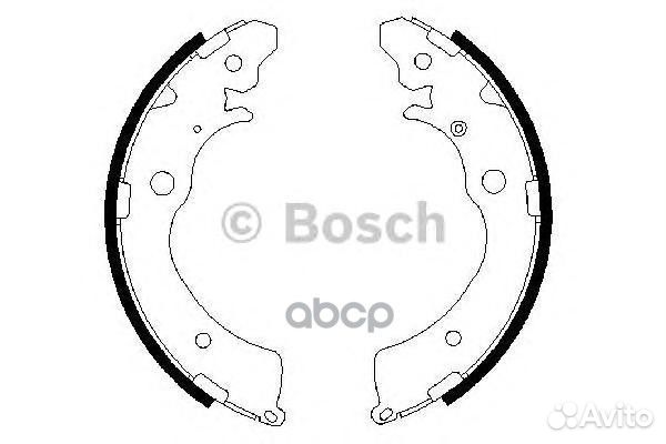 0 986 487 440 Колодки торм.бар.honda accord/CR