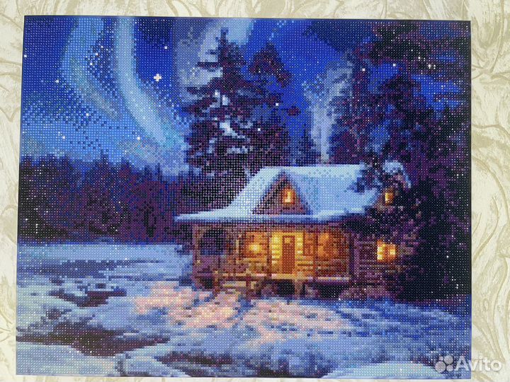 Алмазная мозаика (готовая картина )