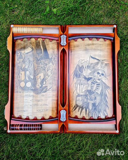 Нарды ручной работы новые