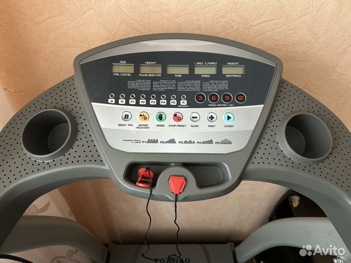 Беговая дорожка torneo t-307