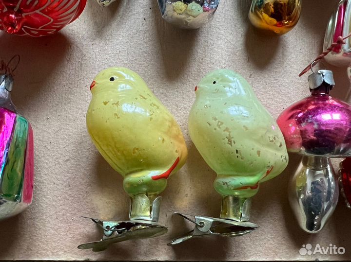 Елочные игрушки СССР