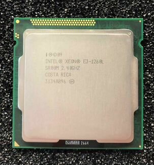 E3-1260L 4 ядра 8 пот. 3,3 Ггц (i7 2600S) TDP 45W