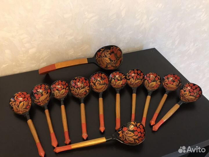 Посуда хохлома