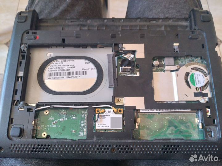 Нетбук acer aspire one на разбор восстановление