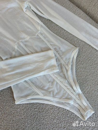 Боди женское белое