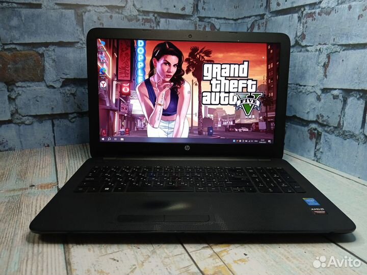 Игровой ноутбук HP 4ядра/2видеокарты/8Gb/SSD