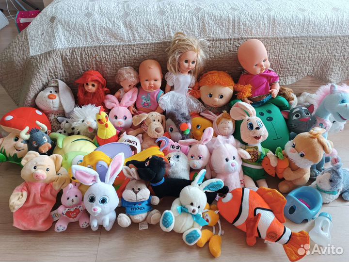 Детские игрушки пакетом