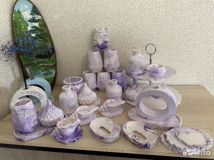 Декор для дома, изделия из гипса