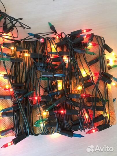 Елочная гирлянда СССР