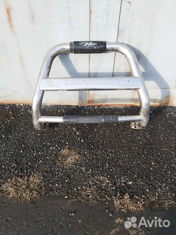 Защита бампера toyota land cruiser