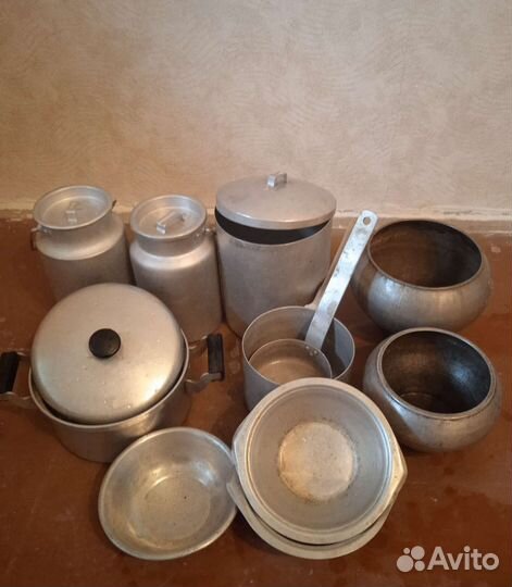 Алюминиевая посуда СССР