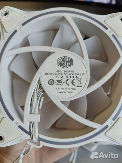 Вентилятор Cooler Master Masterfan mf120 halo