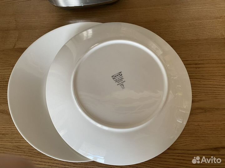 Тарелки Икеа столовые большие