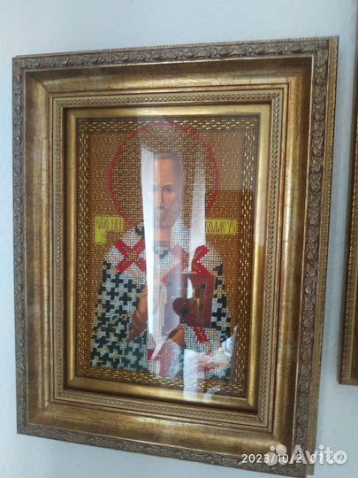 Иконы вышитые бисером