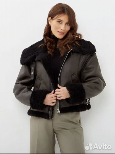 Дубленка авиатор