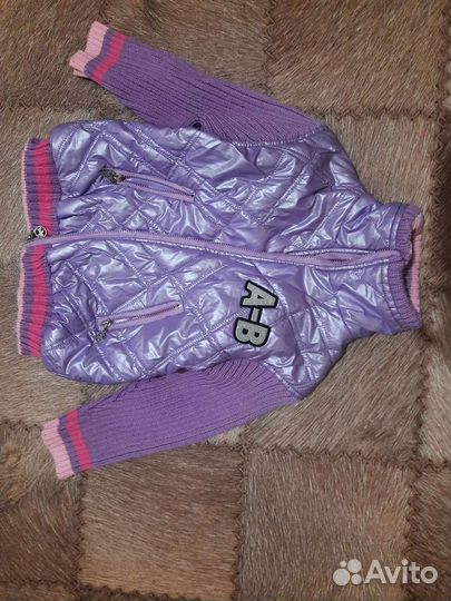 Куртка демисезонная для девочки 104