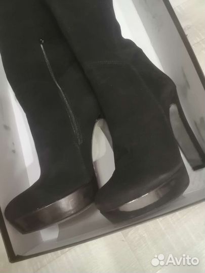 Сапоги новые замшевые Paolo Conte 40 размер