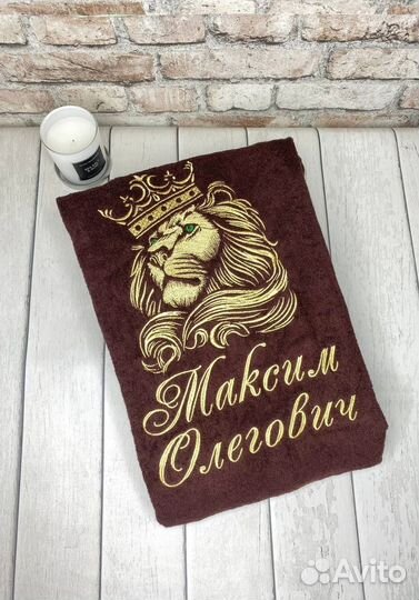 Халат мужской махровый