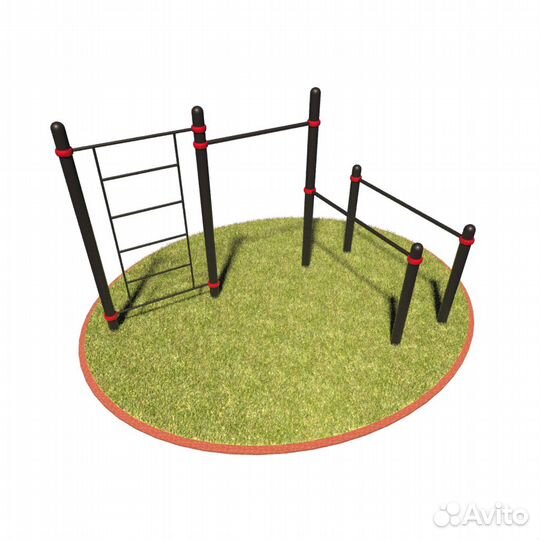 T-028 Турник, брусья, шведская стенка D108 металл