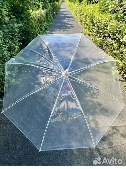 Зонтик прозрачный