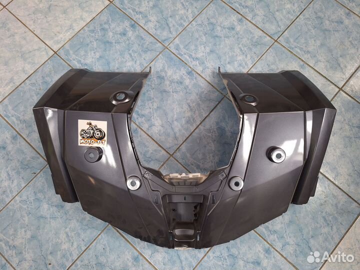 Облицовка передняя Motoland Wild Track X серая