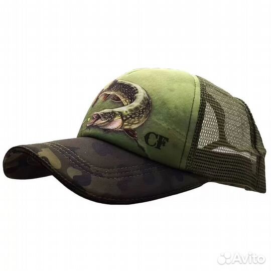 Кепка, бейсболка Crazy Fish Pike Hunter S kid size