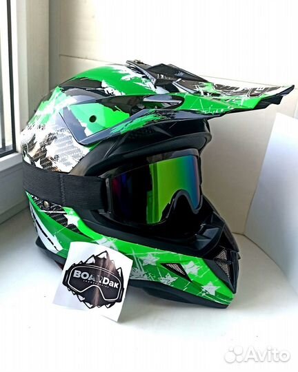 Мото очки новые,мото шлем кроссовый,мотошлем новый
