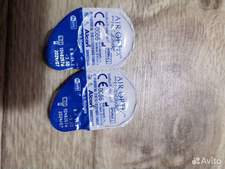 Линзы контактные air optix