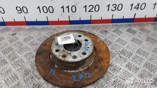 Диск тормозной задний skoda octavia A5 (DAD16LR01)