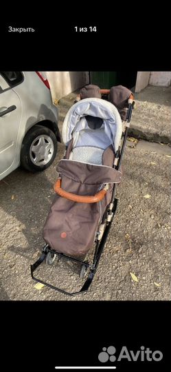 Санки коляска ника 7 8