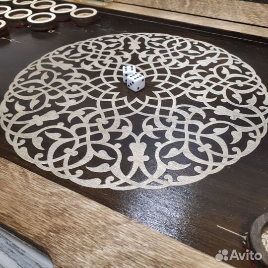 Нарды большие с ручкой