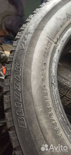 Bridgestone Blizzak VRX 185/65 R15 190S