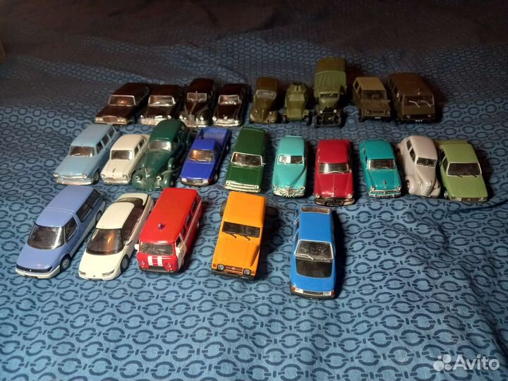 Коллекционные машинки СССР deagostini 1:43