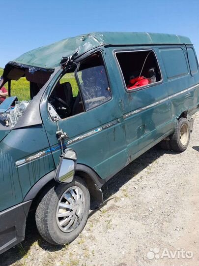 ГАЗ ГАЗель 2705 2.4 МТ, 2002, битый, 150 000 км