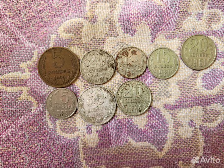 Продам монеты СССР и монеты России 90-х