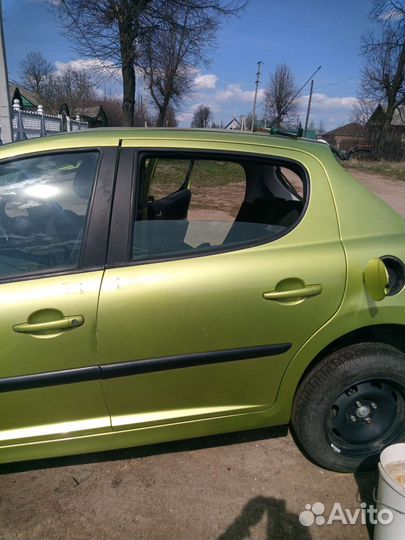 Дверь на peugeot 207 левые